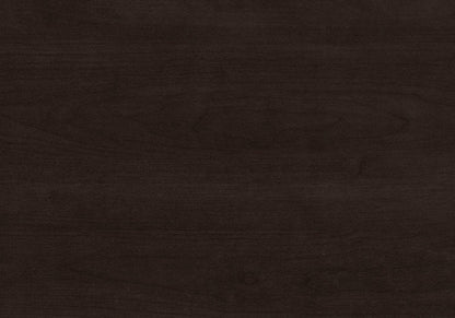 71" Cappuccino Wood Adjustable Bookcase HomeRoots