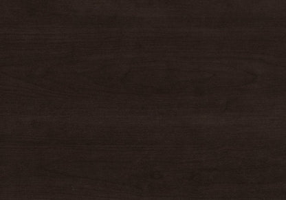 71" Cappuccino Wood Adjustable Bookcase HomeRoots