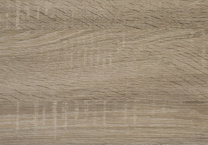 71" Taupe Distressed Wood Adjustable Five Tier Bookcase HomeRoots