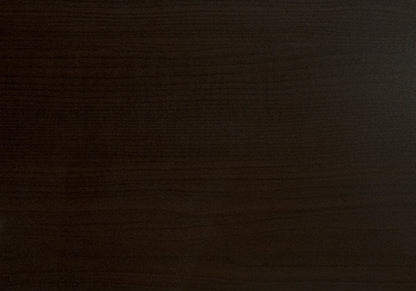 47" Dark Brown and Gold Computer Desk With Two Drawers HomeRoots