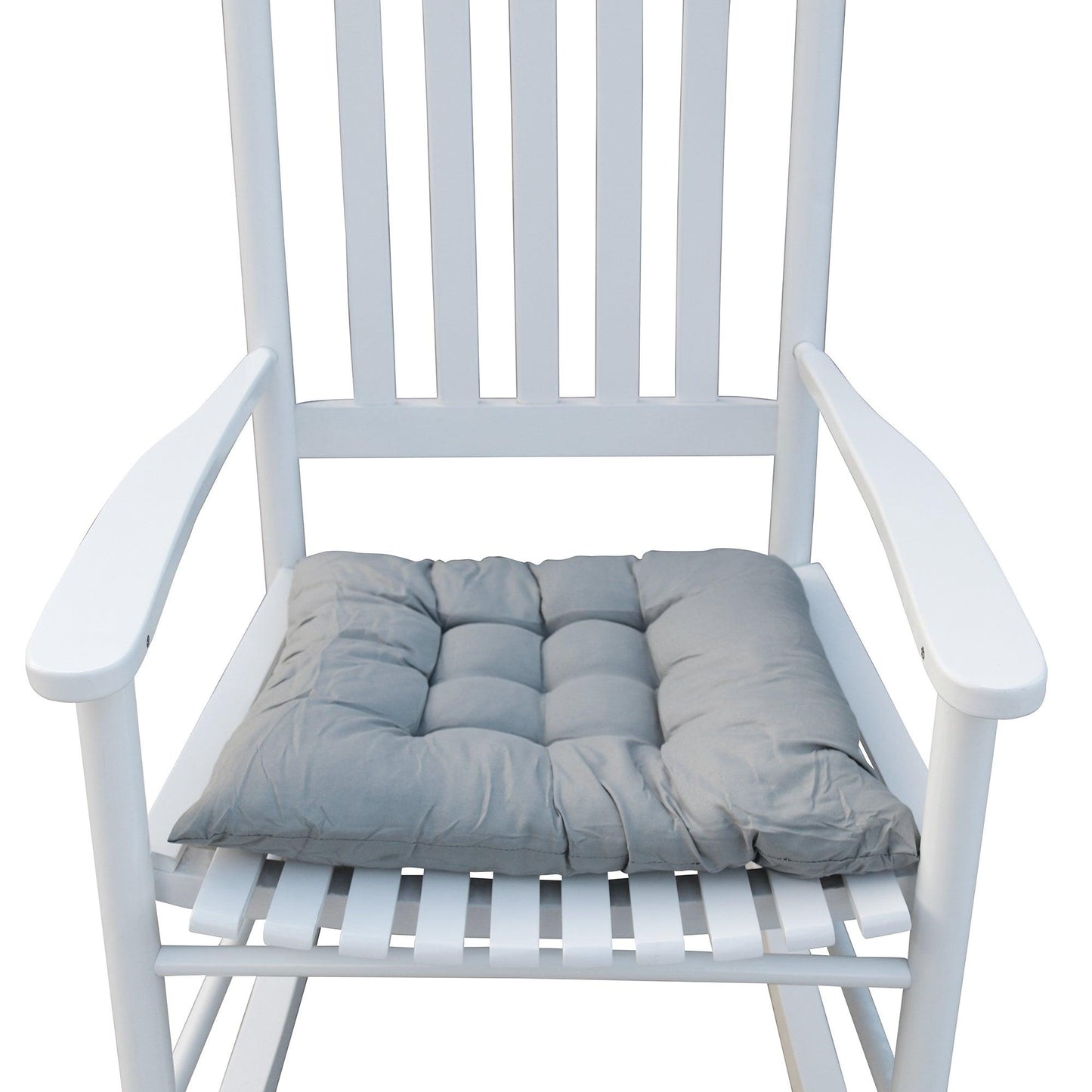 wooden porch rocker chair WHITE - FurniFindUSA