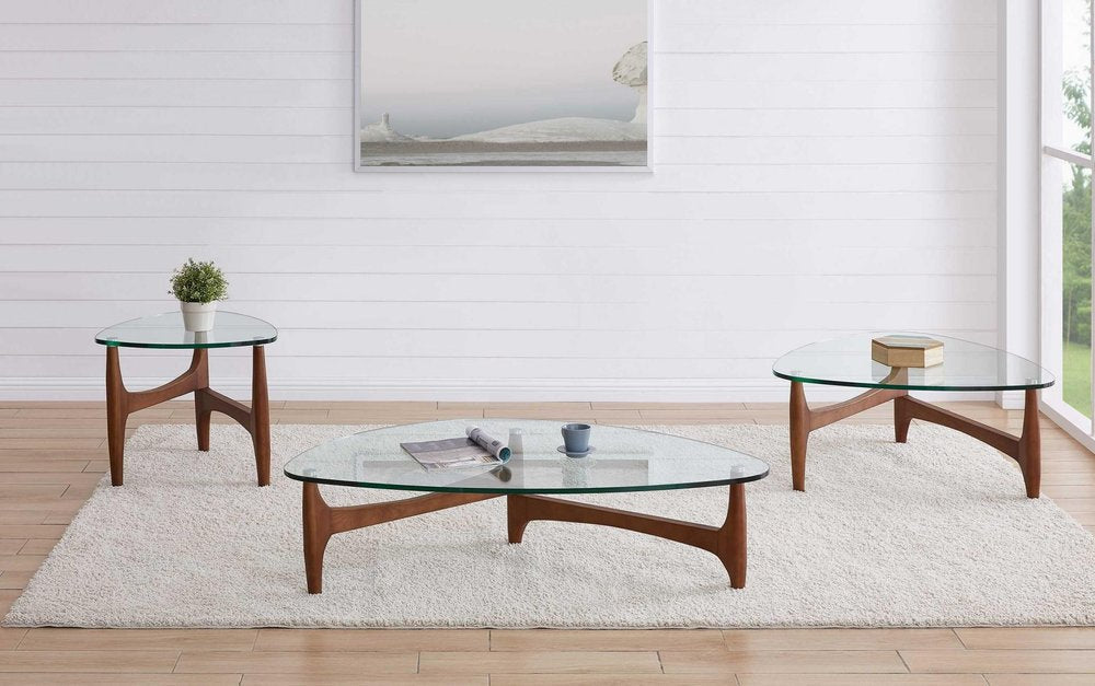 20" Clear Tempered Glass End Table HomeRoots