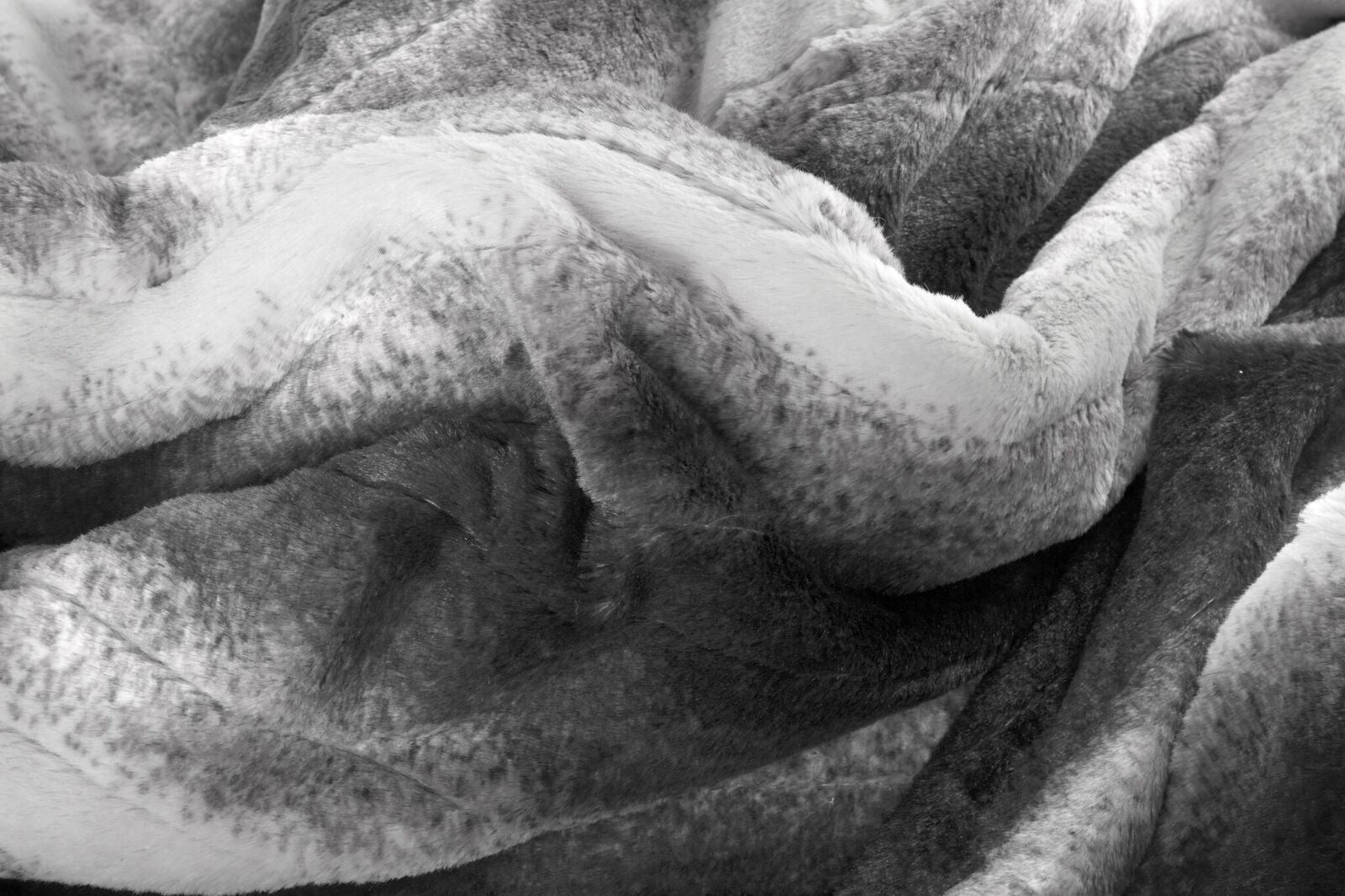 50" X 60" Gray And White Heated Electric Striped Throw Blanket HomeRoots