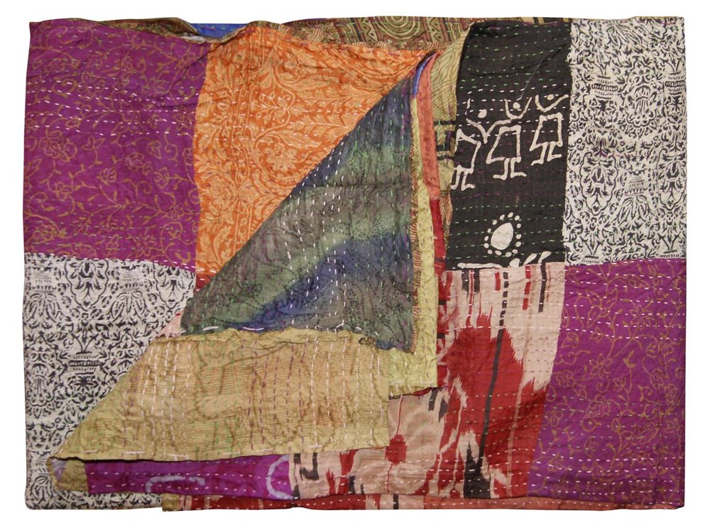 60" X 90" Silk Multicolor Throws HomeRoots