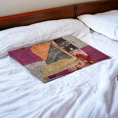 60" X 90" Silk Multicolor Throws HomeRoots