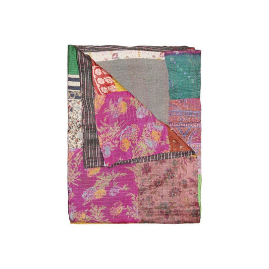 50" X 70" Silk Multicolor Throws HomeRoots
