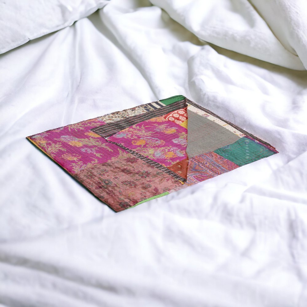 50" X 70" Silk Multicolor Throws HomeRoots