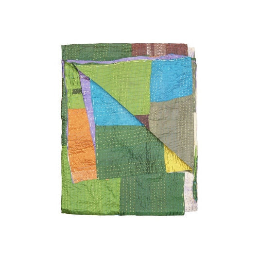 50" X 70" Silk Multicolor Throws HomeRoots
