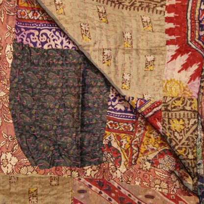 50" X 70" Silk Multicolor Throws HomeRoots