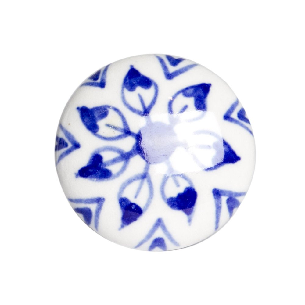 1.5" X 1.5" X 1.5" Ceramic Metal Multicolor 12 Pack Knob HomeRoots