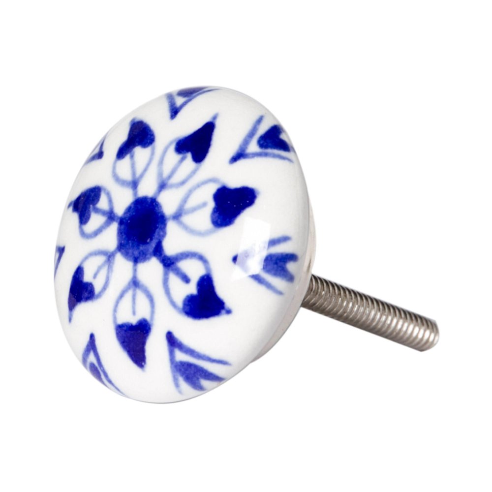 1.5" X 1.5" X 1.5" Ceramic Metal Multicolor 12 Pack Knob HomeRoots