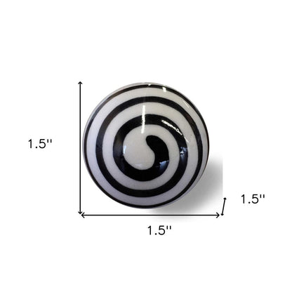 1.5" X 1.5" X 1.5" Ceramic Metal Multicolor 12 Pack Knob HomeRoots