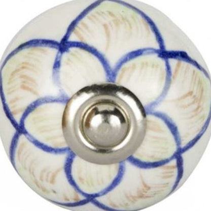 1.5" X 1.5" X 1.5" Ceramic Metal Multicolor 12 Pack Knob HomeRoots