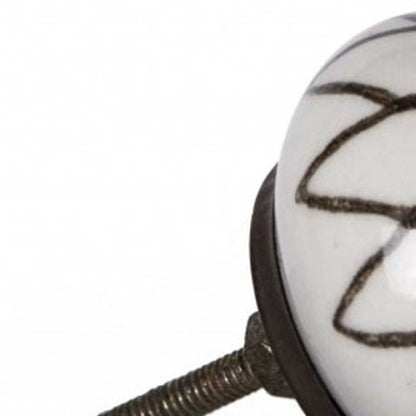 1.5" X 1.5" X 1.5" Ceramic Metal Multicolor 12 Pack Knob HomeRoots