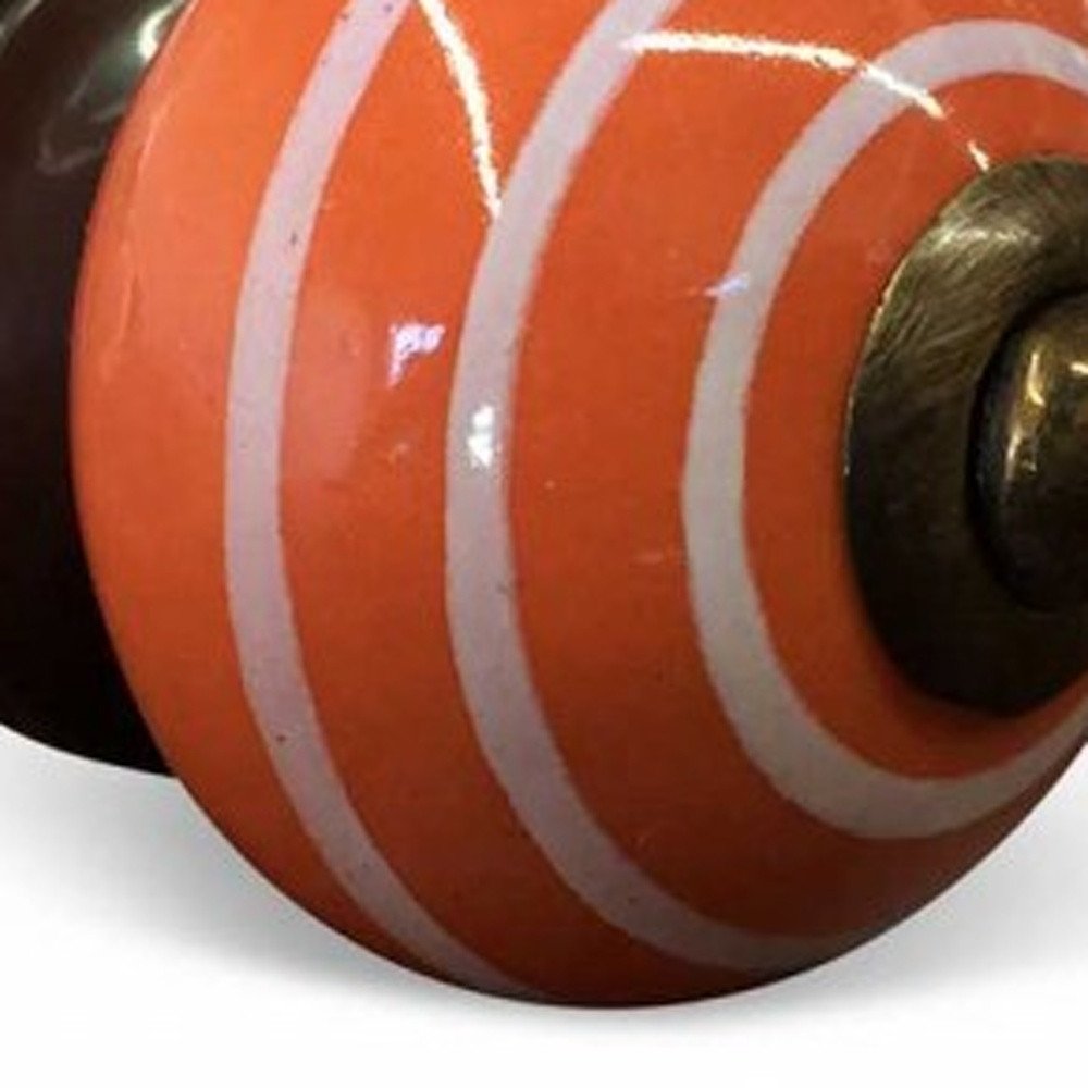 1.5" X 1.5" X 1.5" Ceramic Metal Multicolor 12 Pack Knob HomeRoots