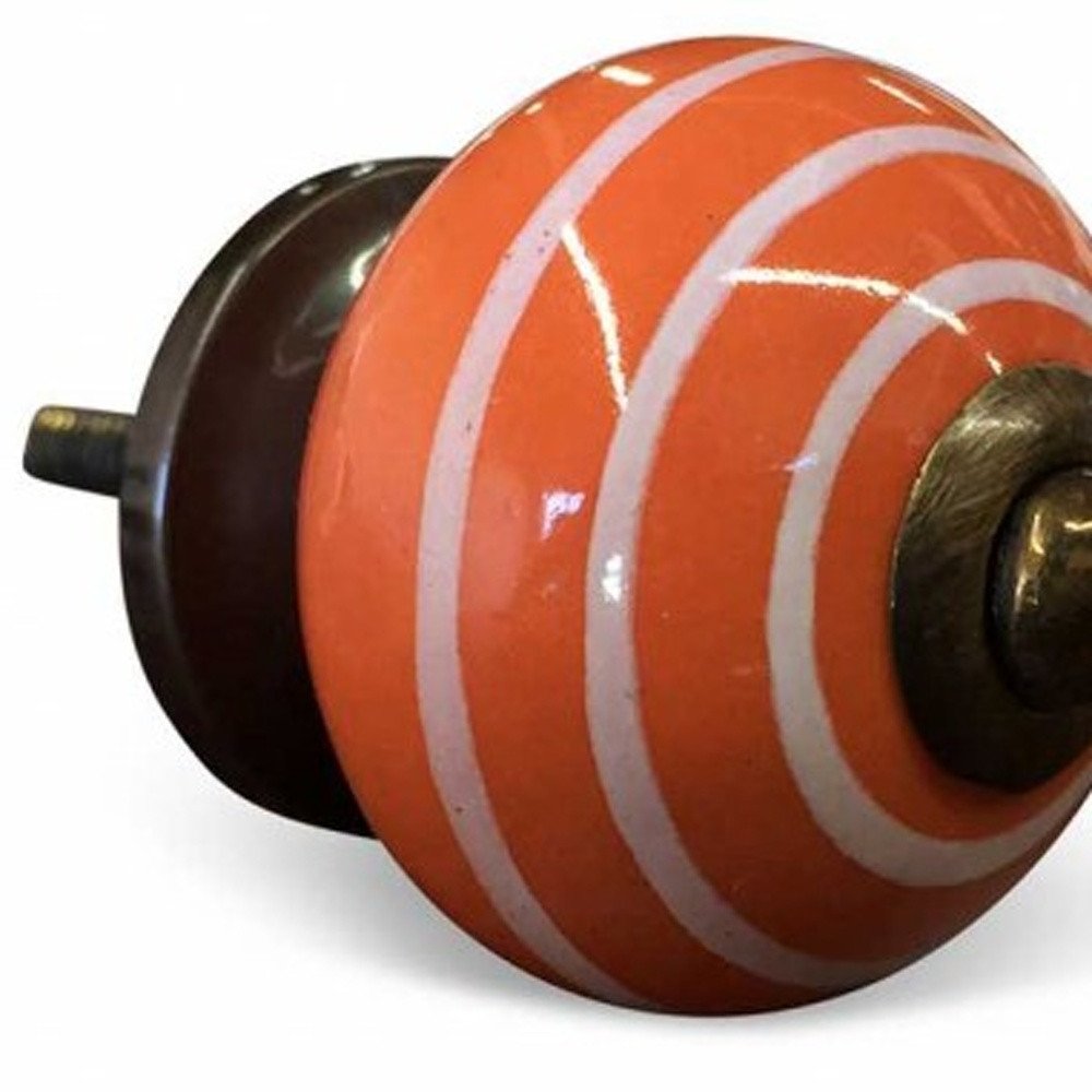 1.5" X 1.5" X 1.5" Ceramic Metal Multicolor 12 Pack Knob HomeRoots