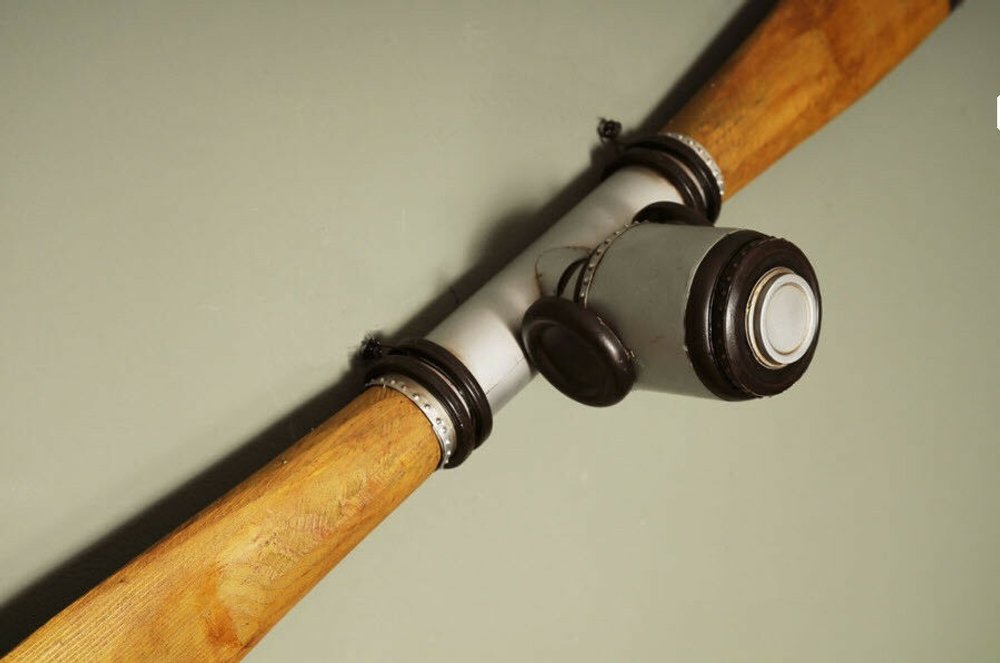 5" Yellow and Black Metal Hand Painted Figurine Tabletop Sculpture HomeRoots