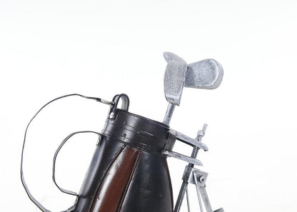 6.5" X 8" X 10" Black Golf Bag HomeRoots
