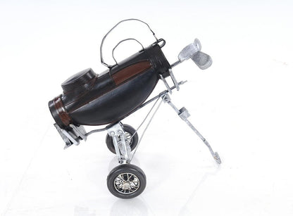 6.5" X 8" X 10" Black Golf Bag HomeRoots