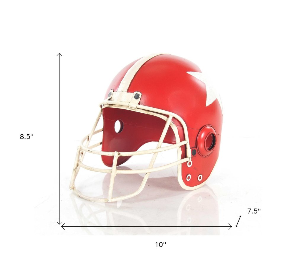 7.5" X 10" X 8.5" Football Helmet HomeRoots