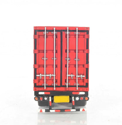 8" Blue And Red Metal Hand Painted Model Car Tabletop Sculpture HomeRoots