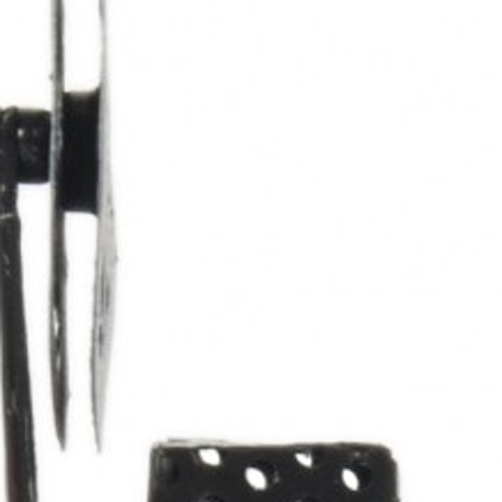 13" Black Metal Hand Painted Figurine Tabletop Sculpture HomeRoots