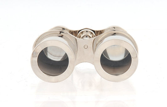 3" Brass Aluminum Hand Painted Decorative Binocular Tabletop Sculpture HomeRoots