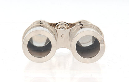3" Brass Aluminum Hand Painted Decorative Binocular Tabletop Sculpture HomeRoots