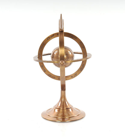 5.5" X 7" X 8.5" Brass Armillary HomeRoots