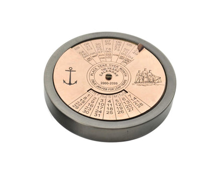 Set Of 2 100 Year Calendar And Compass Quote HomeRoots