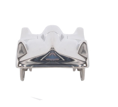 3" Nickel Aluminum Hand Painted Model Car Tabletop Sculpture HomeRoots