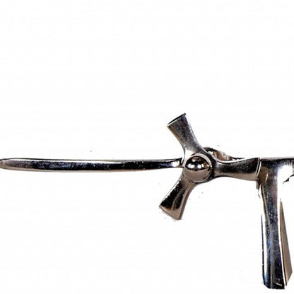 3" Novelty Nickel Metal And Glass Analog Wall Clock HomeRoots