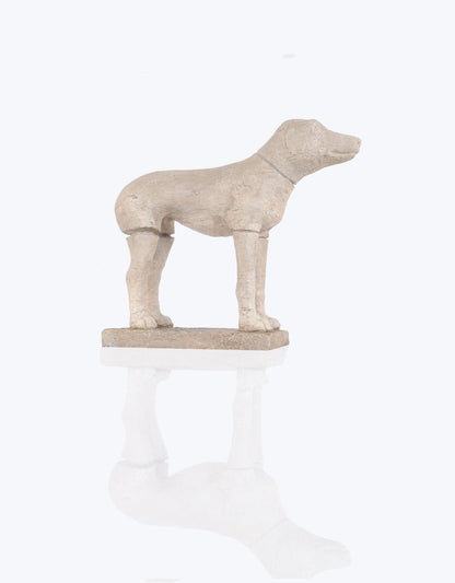 17" Natural Resin Hand Painted Figurine Tabletop Sculpture HomeRoots