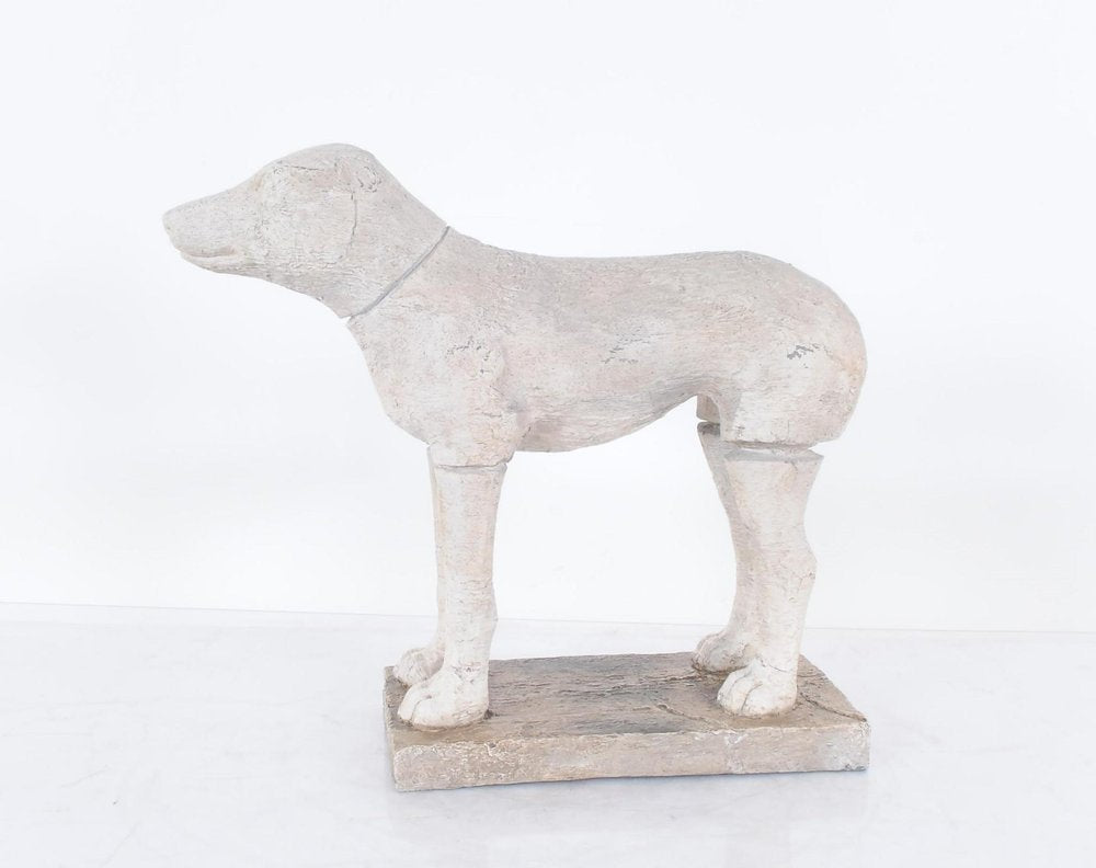 17" Natural Resin Hand Painted Figurine Tabletop Sculpture — view 5