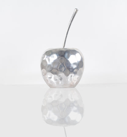 Delicious Hammered Finish Apple Statue