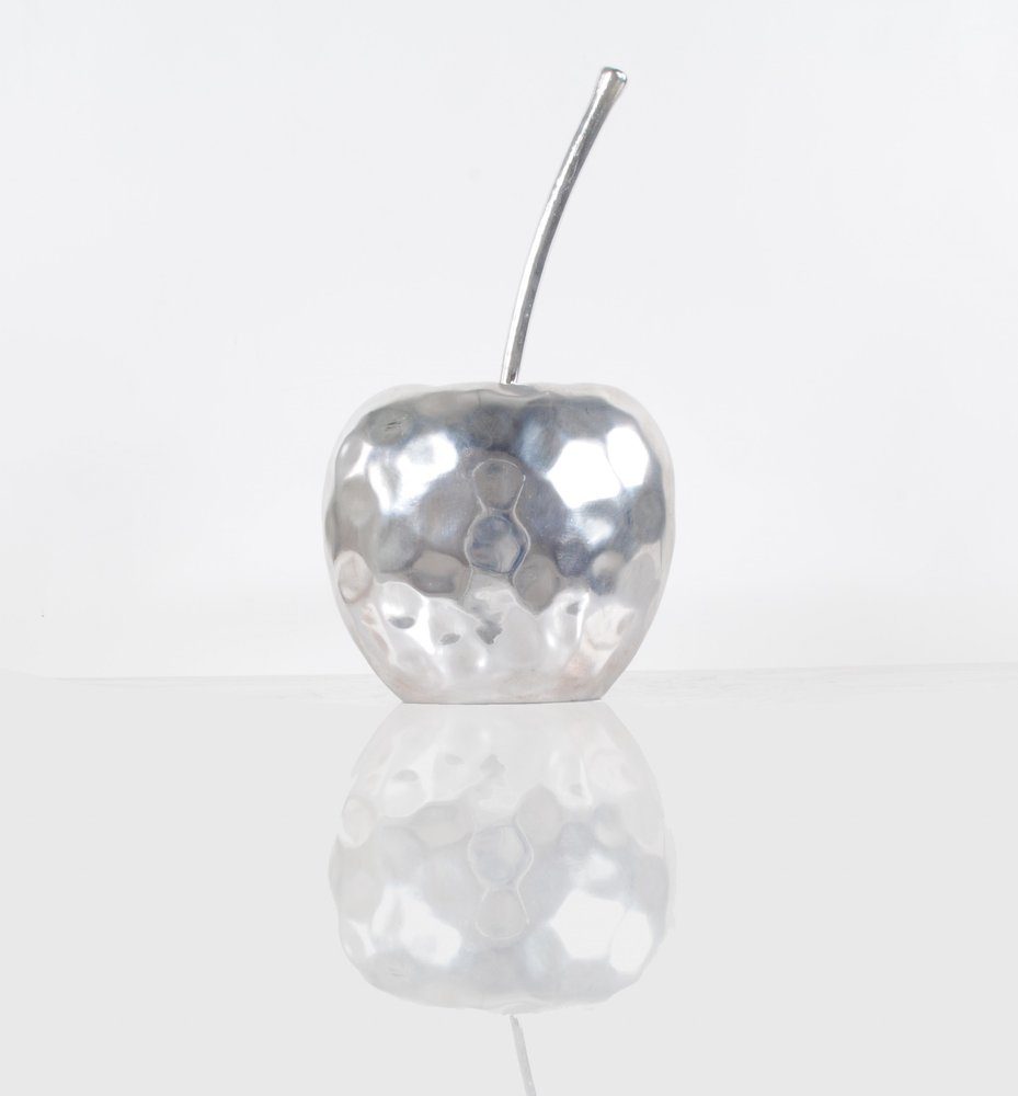 Delicious Hammered Finish Apple Statue HomeRoots
