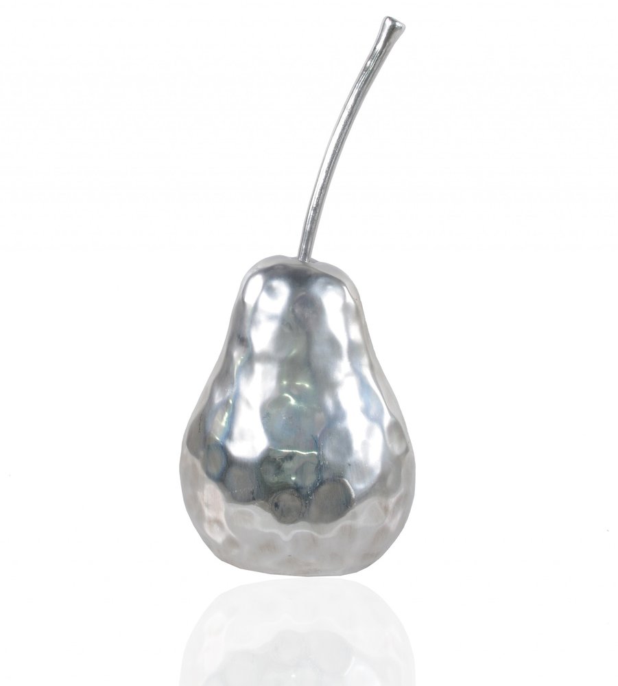Delicious Hammered Finish Pear Statue HomeRoots