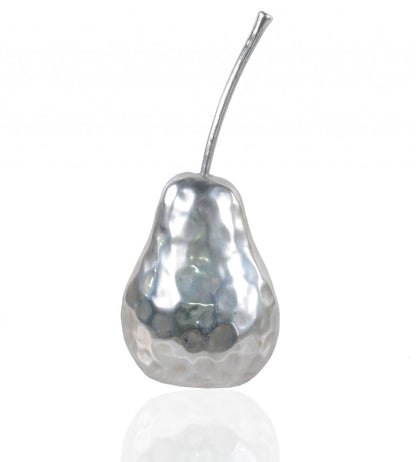 Delicious Hammered Finish Pear Statue HomeRoots