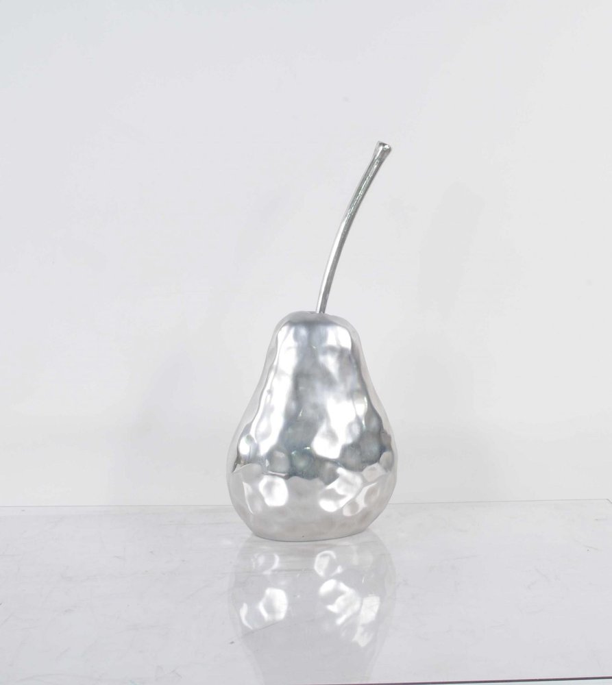 Delicious Hammered Finish Pear Statue HomeRoots