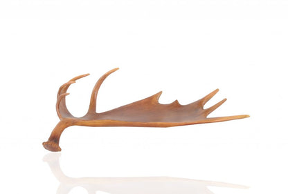 12" Brown Antler Resin Serving Tray HomeRoots