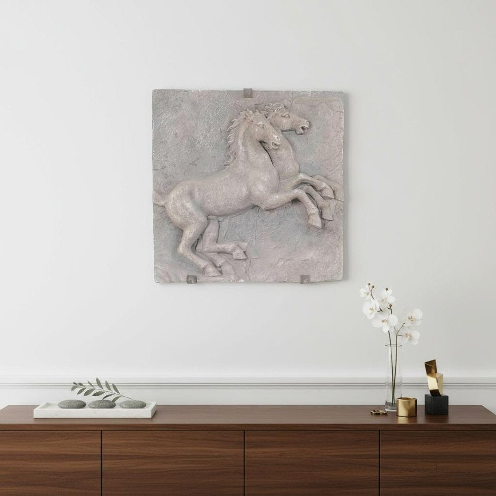 29" X 5" Gray Resin Wall Decor — view 6