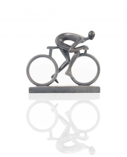 7" Black Resin Hand Painted Figurine HomeRoots