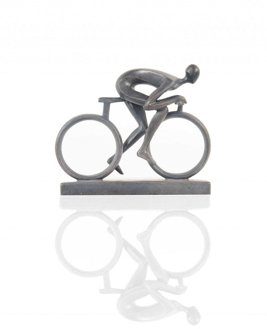 7" Black Resin Hand Painted Figurine HomeRoots