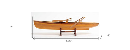6" X 24.5" X 6" Boston Whitehall Tender HomeRoots
