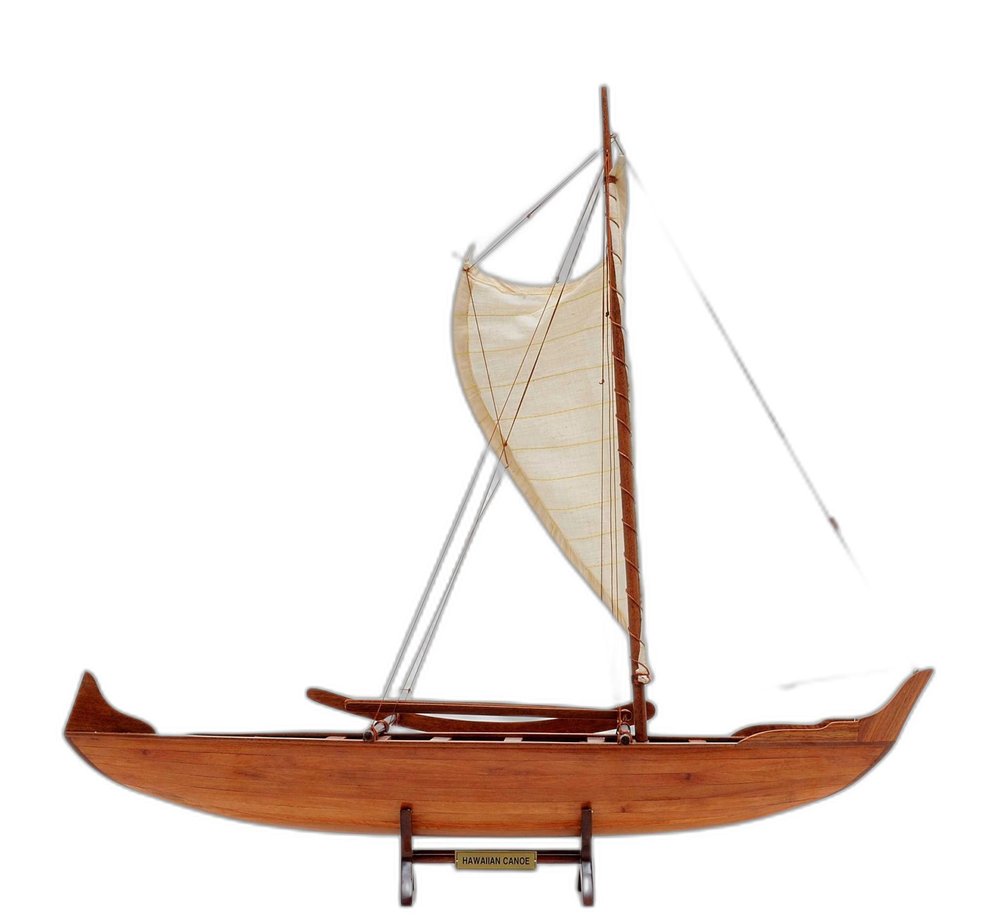 10" X 25.25" X 24" Hawaiian Canoe — view 7