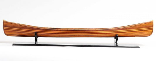6" Brown Solid Wood Hand Painted Model Boat HomeRoots