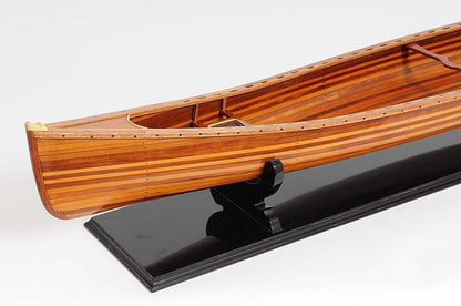 6" Brown Solid Wood Hand Painted Model Boat HomeRoots