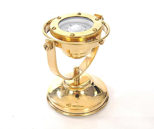4.5" X 5" X 5.5" Gimbaled Compass HomeRoots