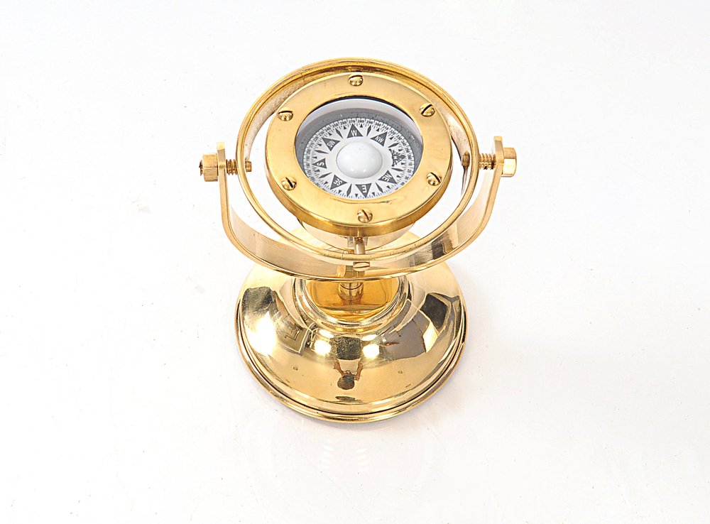 4.5" X 5" X 5.5" Gimbaled Compass HomeRoots