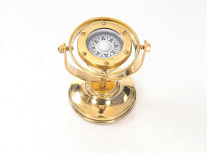 4.5" X 5" X 5.5" Gimbaled Compass HomeRoots